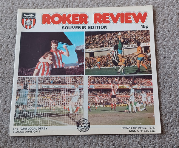 Sunderland v Newcastle Utd 1976/7