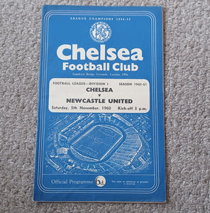 Chelsea v Newcastle Utd 1960/61