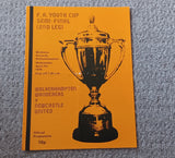 Wolves v Newcastle Utd 1976 FA Youth Cup Final