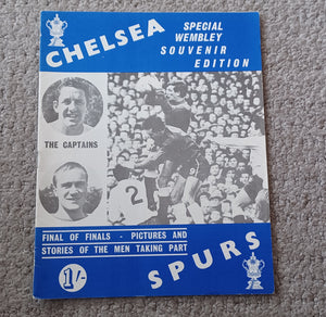 1967 FA Cup Final Souvenir Chelsea v Tottenham