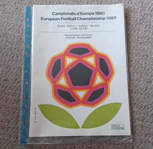 1980 European Championship Programme