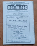 Marine AFC v Hartlepool FA Cup 2nd rd 1975/6