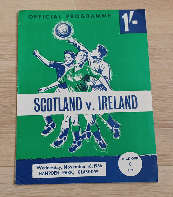Scotland v Ireland 1966