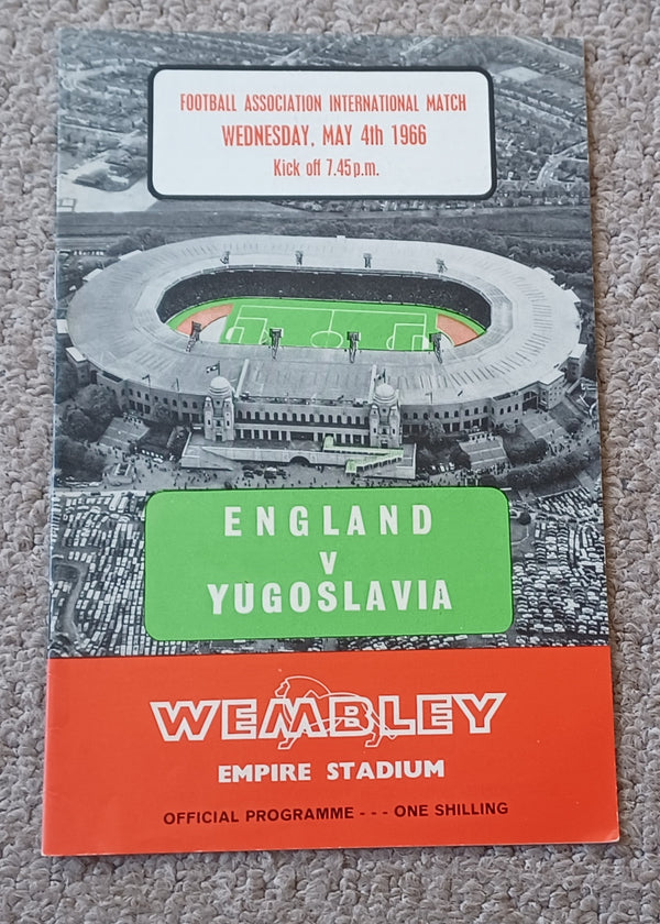 England v Yugoslavia 1966