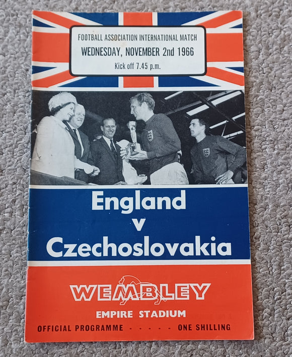 England v Czechoslovakia 1966
