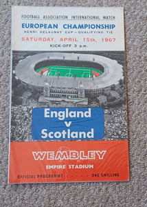 England v Scotland 1967