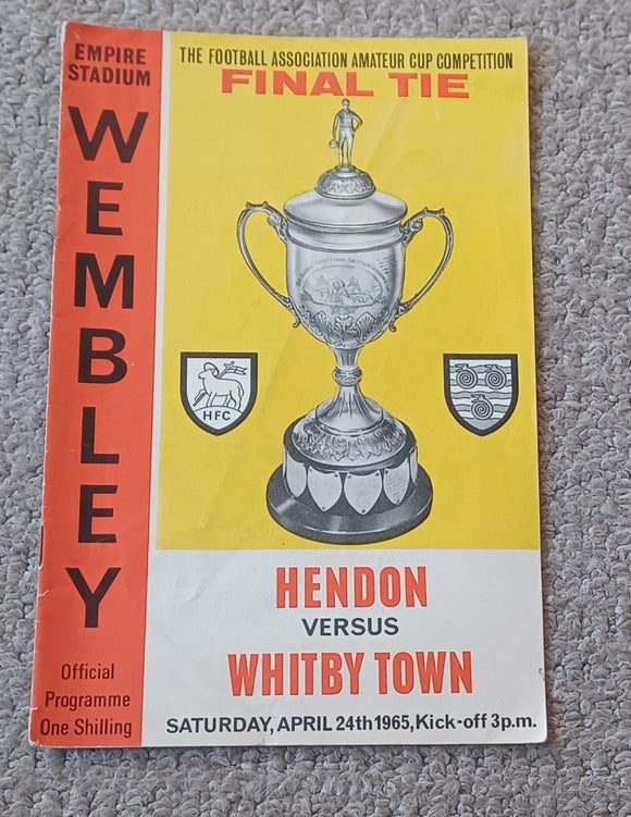Hendon v Whitby Town 1965 FA Amateur Cup Final
