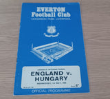 England v Hungary 1968 U23 At Everton