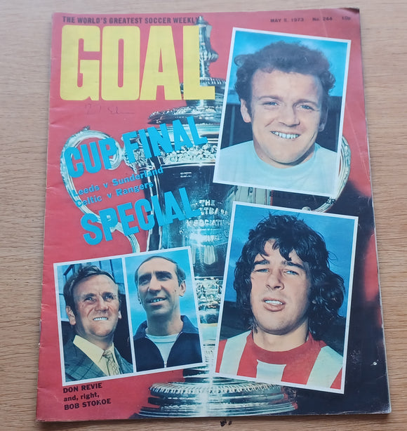 Goal Magazine 1973 FA Cup Final Edition