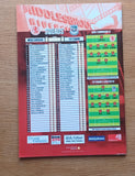 Middlesbrough v Tottenham 2003/4 Carling cup souvenir issue