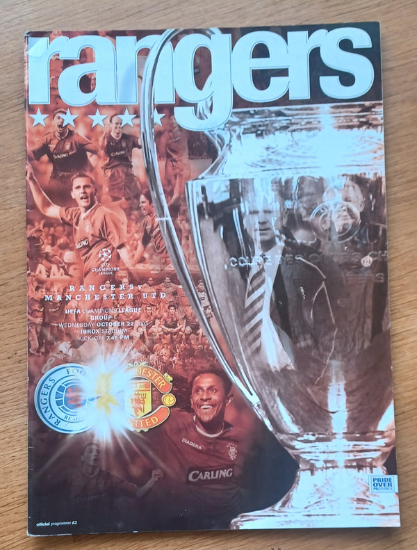 Rangers v Manchester United CL 2003/4