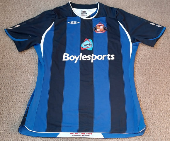 Sunderland Away Shirt 2008/09 Ladies/Medium