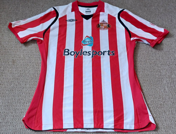 Sunderland Home Shirt 2008/09 Ladies 16