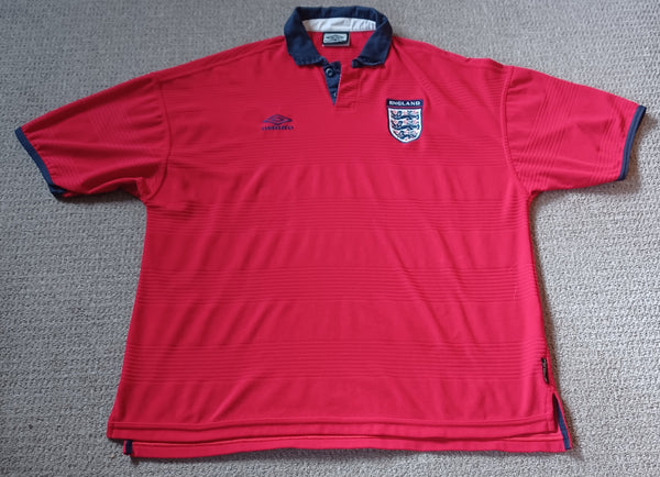 England Home Shirt 1999/00 2XL