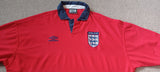 England Home Shirt 1999/00 2XL