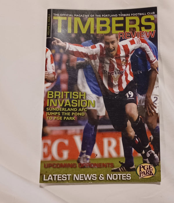 Portland Timbers v Sunderland 2005/6 Pre Season