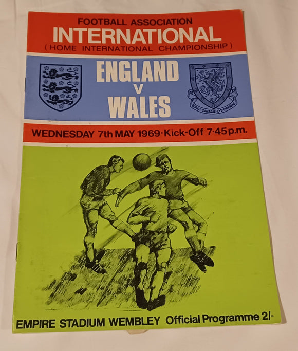 England v Wales 1969