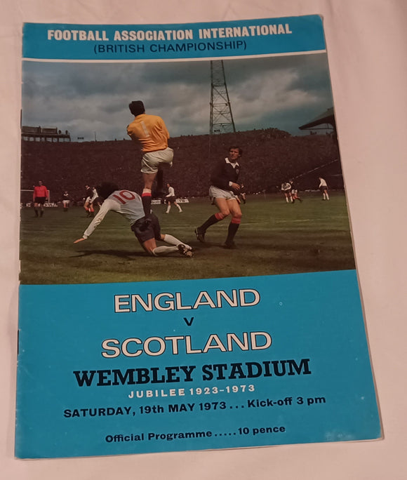 England v Scotland 1973