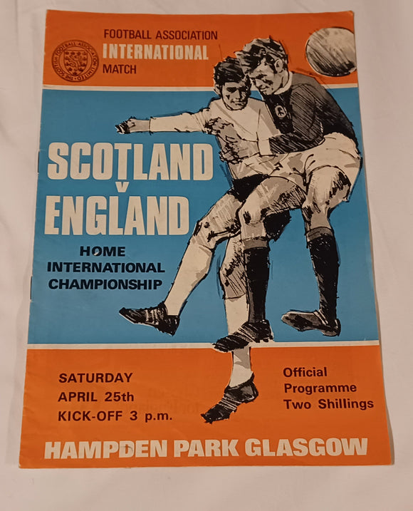 Scotland v England 1970