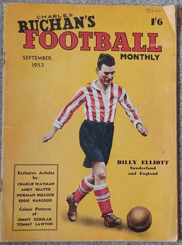 Charles Buchans Football Monthly September 1953