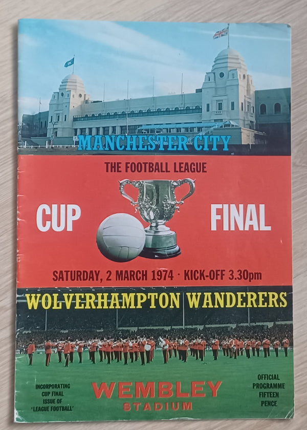 1974 League Cup Final Manchester City v Wolves