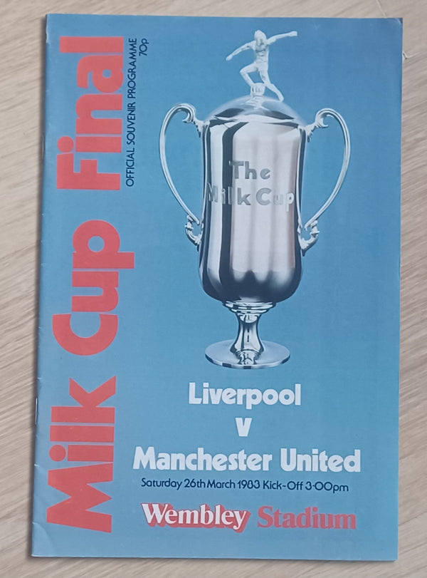 1983 League/Milk Cup Final Liverpool v Manchester United