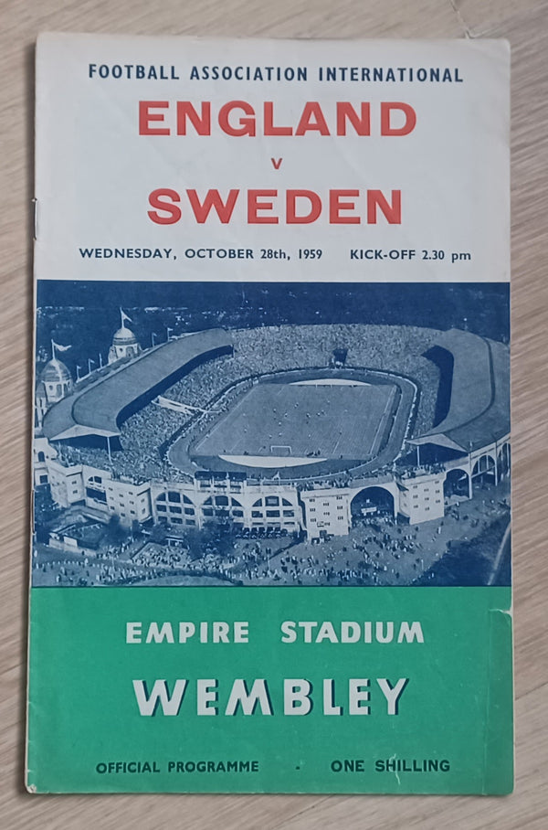 England v Sweden 1959