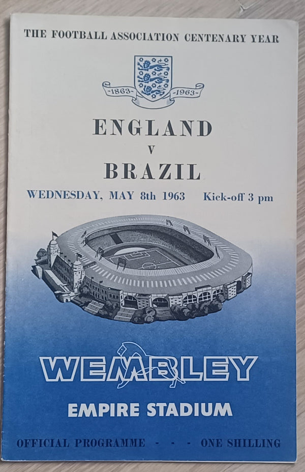 England v Brazil 1963