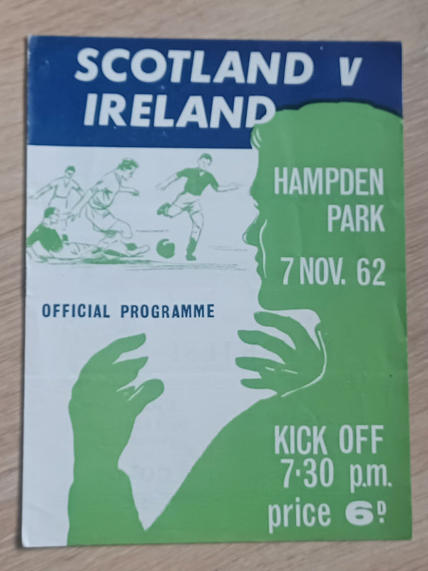 Scotland v Ireland 1962