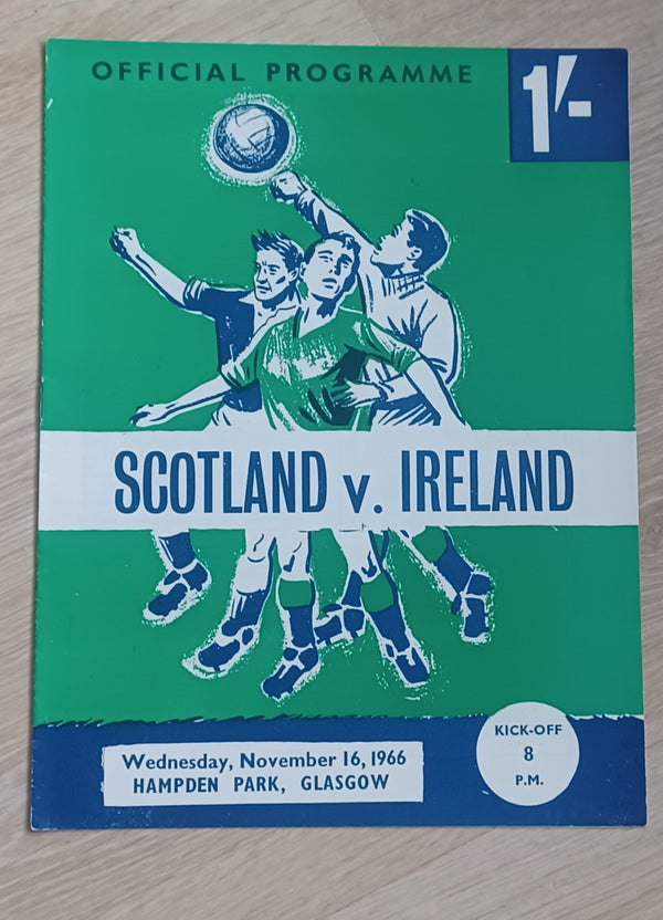 Scotland v Ireland 1966