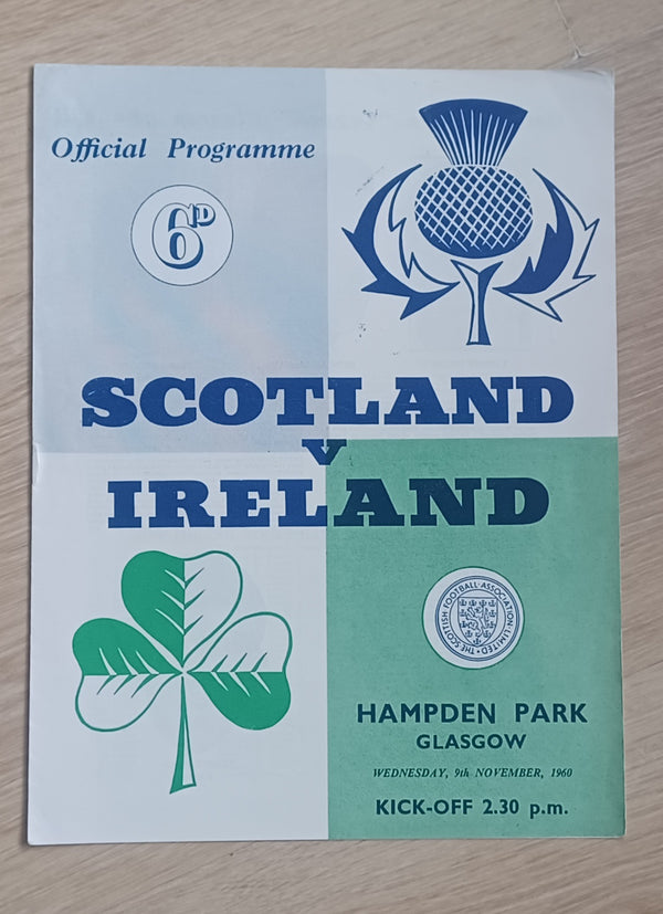 Scotland v Ireland 1960