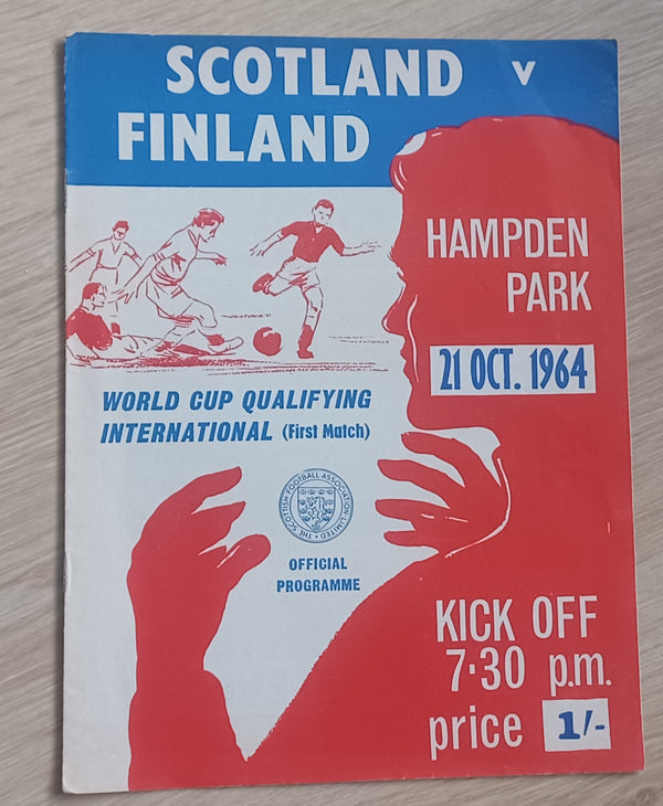 Scotland v Finland 1964