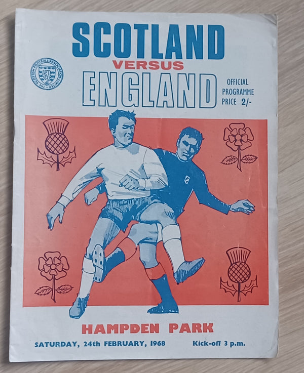 Scotland v England 1968