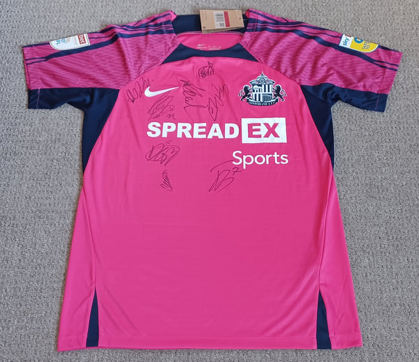 Sunderland Away Shirt 2023/4 SIGNED