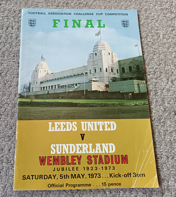 1973 FA Cup Final Sunderland v Leeds