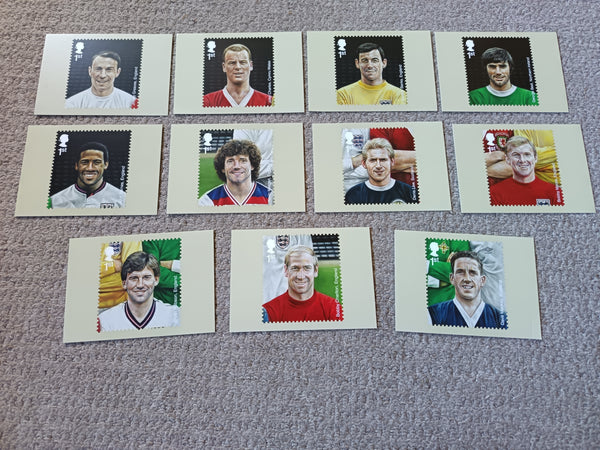 Football Heroes Postcards