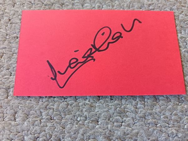 Craig Hignett Signed Card Middlesbrough