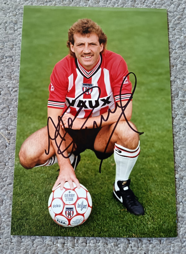 Alan Kennedy Signed Sunderland Photo