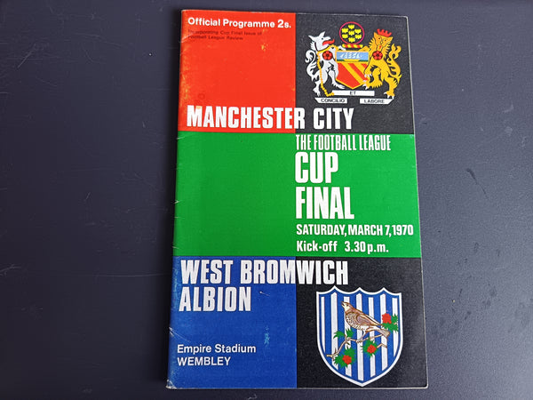 1970 League Cup Final Manchester City v West Brom