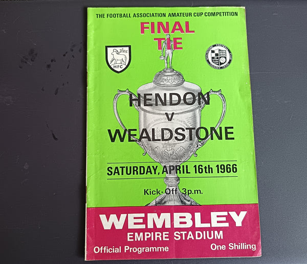 1966 FA Amateur Cup Final Hendon v Wealdstone