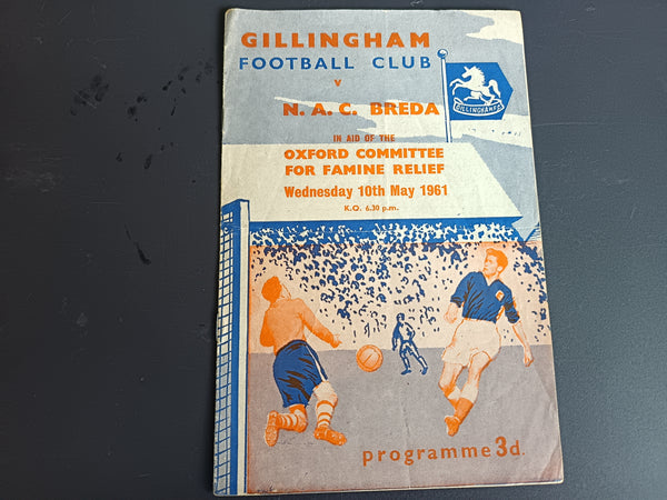 Gillingham v N.A.C Breda 1960/1