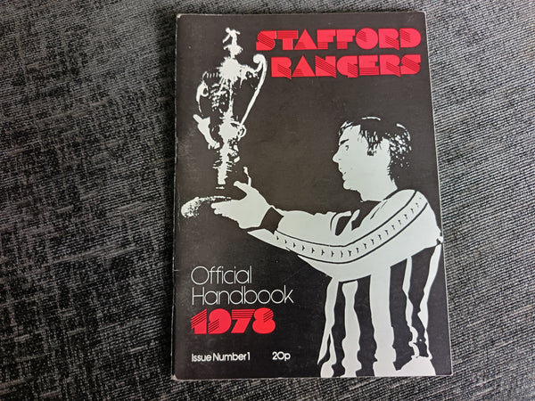 Stafford Rangers Club Handbook 1978