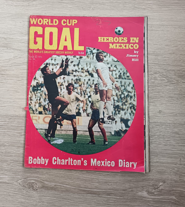 Goal Magazine 1970 World Cup Edition