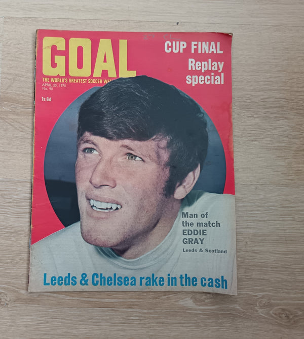 Goal Magazine 1970 FA Cup Final Replay Edition