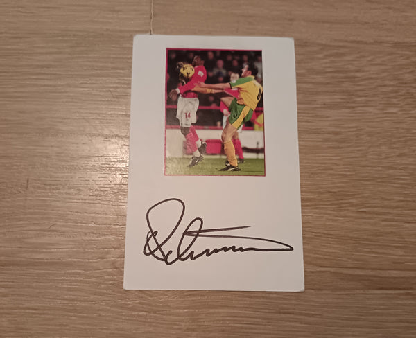 Stern John Bristol City Signed Card