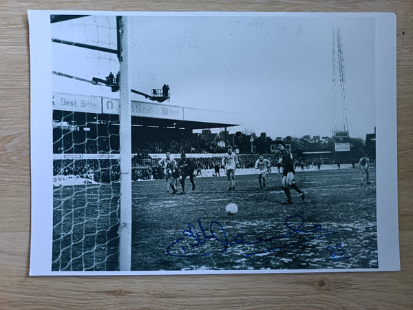 Keith Houchen York City v Arsenal 1985 FA Cup Signed Photo