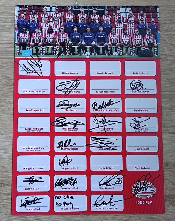 PSV Eindhoven U21 Squad Signed Montague 2015/16