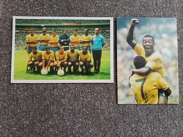 Brazil World Cup 1970 Postcards