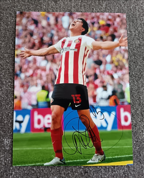 Sunderland Signed Photo Luke O'Nien