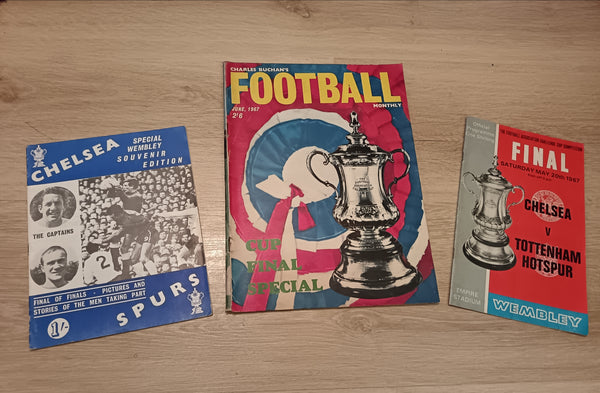 1967 FA Cup Final Souvenir Brochure & Football Monthly Cup Final Issue